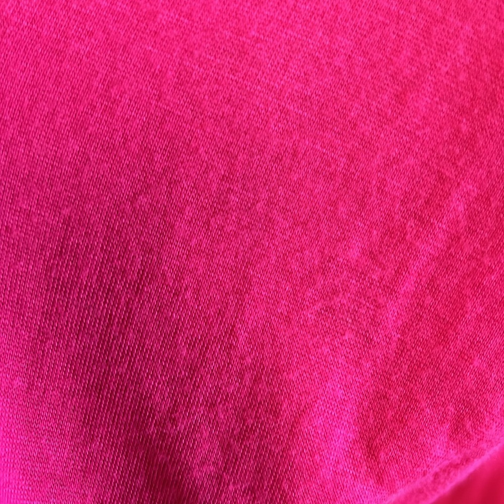 Hot pink double slit maxi skirt - Picture 3 of 6